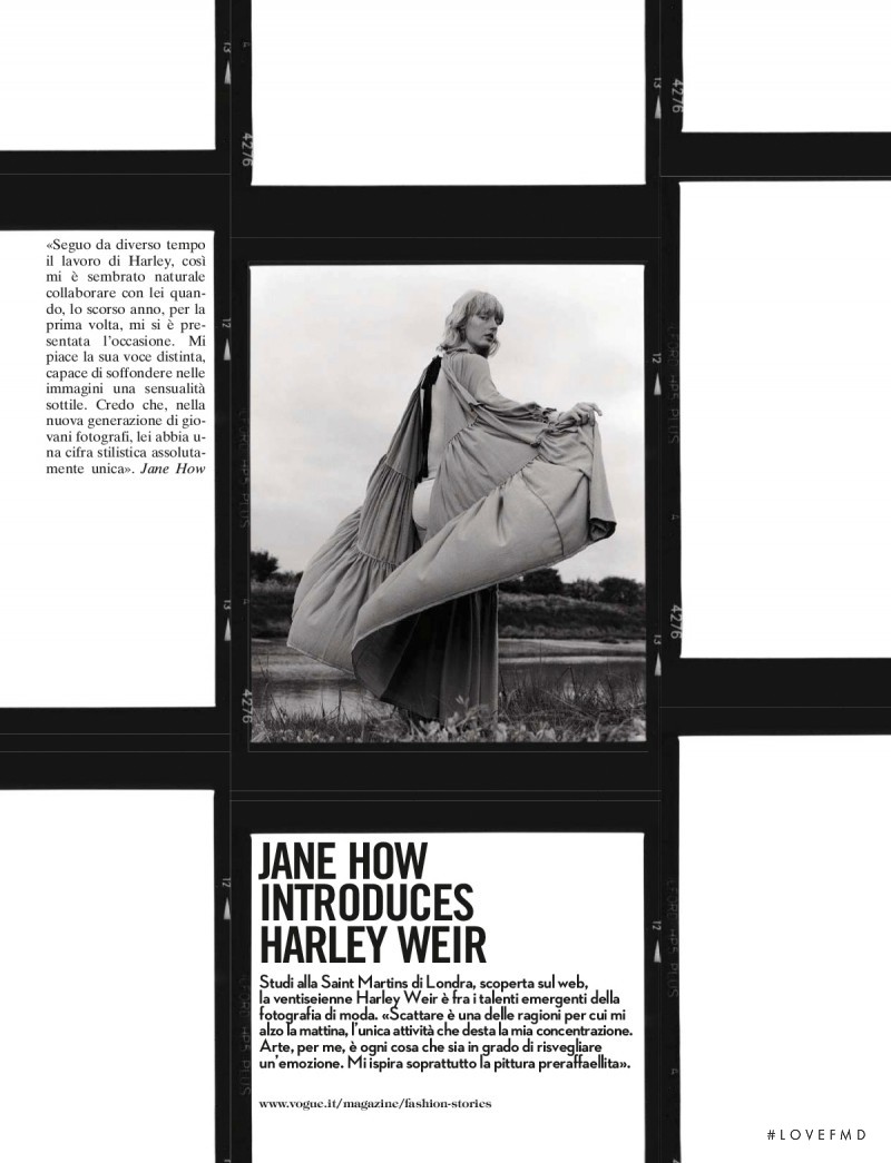 Stella Lucia featured in Jane How Introduces Harley Weir, August 2015