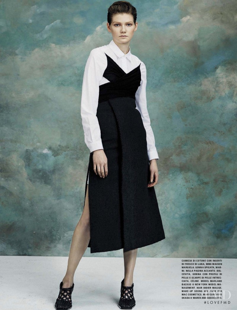 Marland Backus featured in Marie Chaix Introduces Roe Ethridge, August 2015
