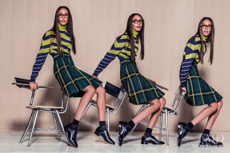 Joan Smalls featured in Back to Fall, September 2015