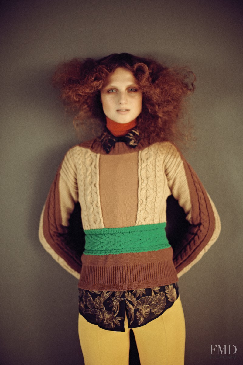 Hanna Samokhina featured in Winter Trends, September 2011