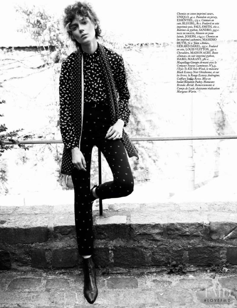 Kati Nescher featured in Bonnes Impressions, September 2015