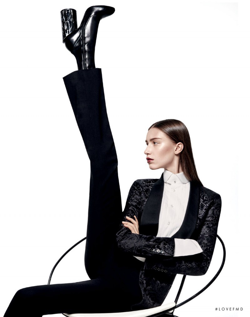Sofia Tesmenitskaya featured in New Fashion Faces, September 2015