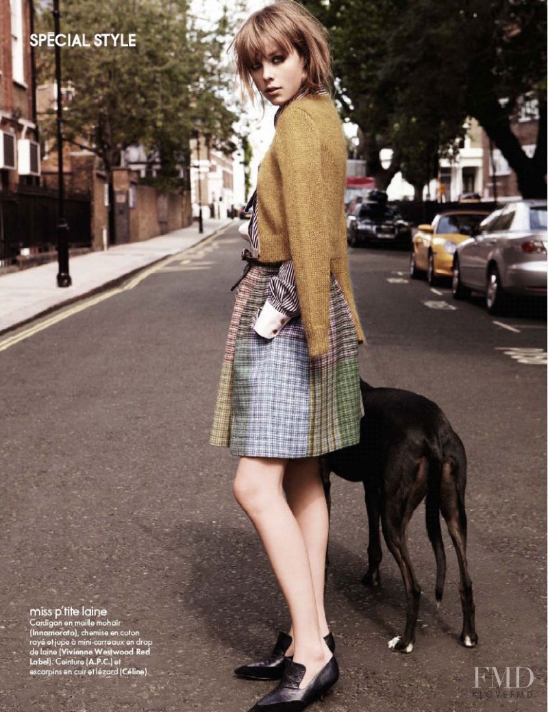 Edie Campbell featured in Hey Mrs Mix!, October 2011