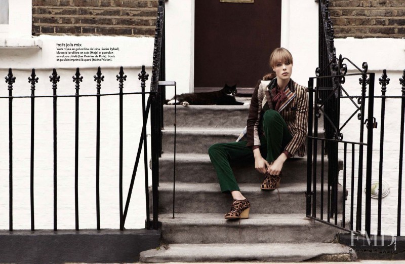 Edie Campbell featured in Hey Mrs Mix!, October 2011