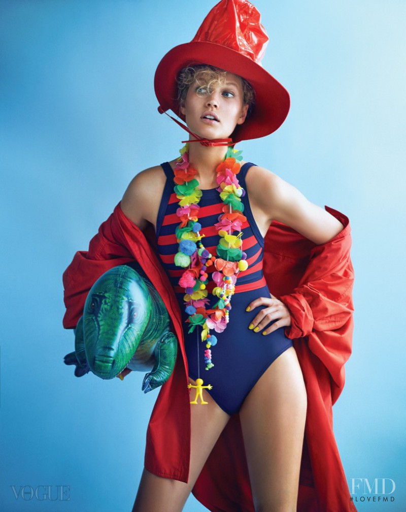 Toni Garrn featured in Rainbow Dream, July 2015