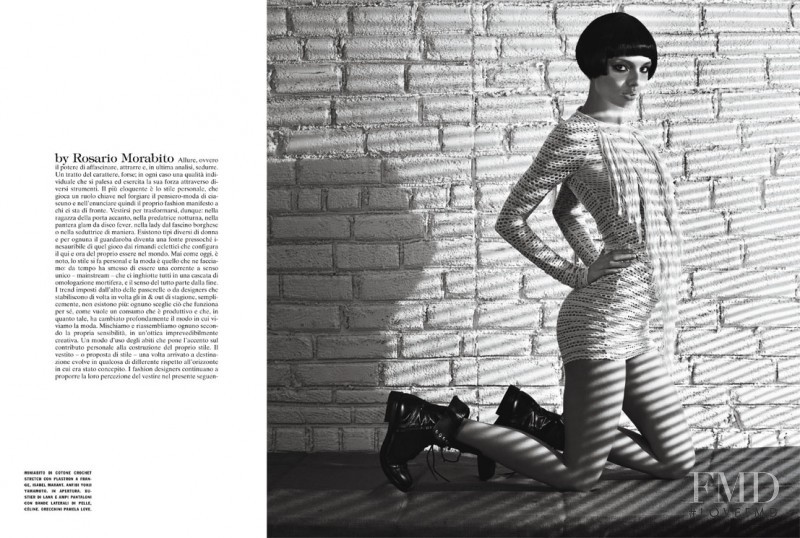 Carola Remer featured in Individual Allure, October 2011
