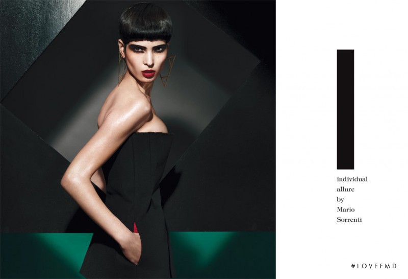 Hanaa Ben Abdesslem featured in Individual Allure, October 2011