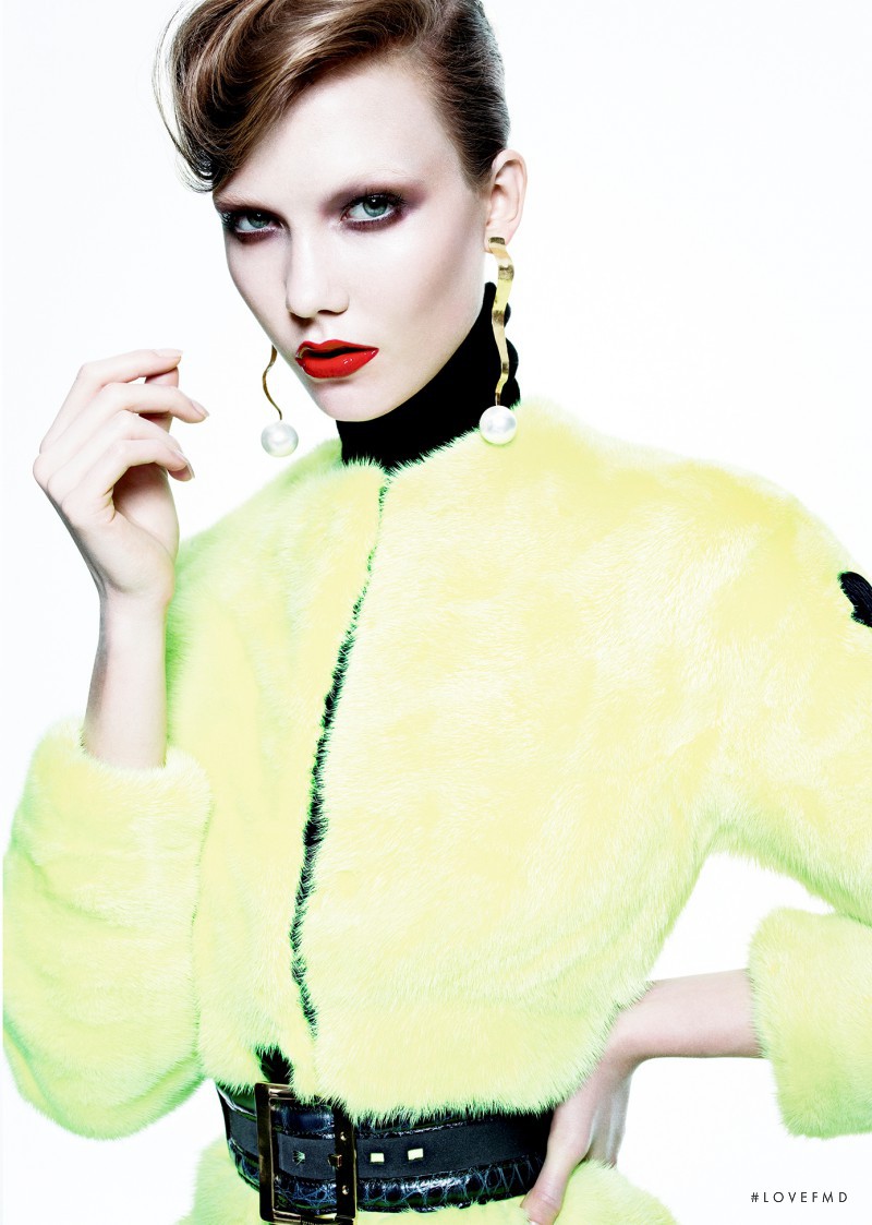 Karlie Kloss featured in Candy Darling, October 2011