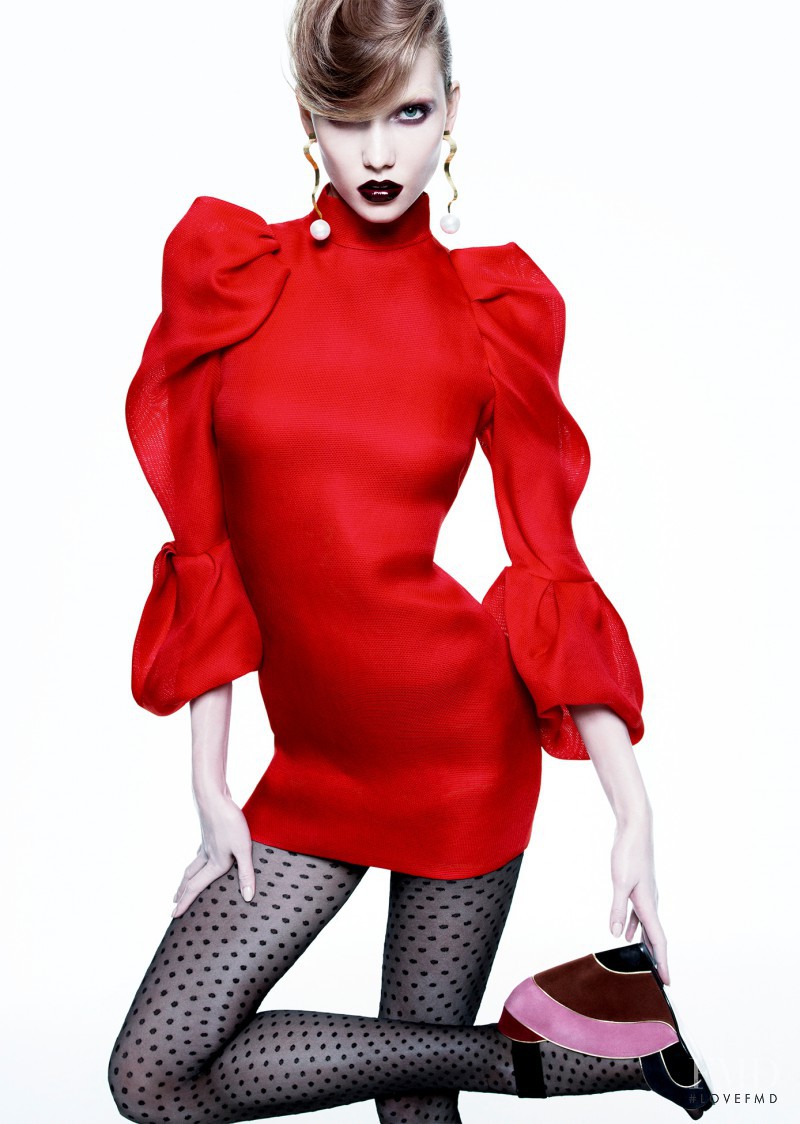 Karlie Kloss featured in Candy Darling, October 2011