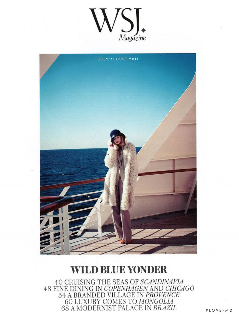 Patricia van der Vliet featured in Wild Blue Yonder, July 2011