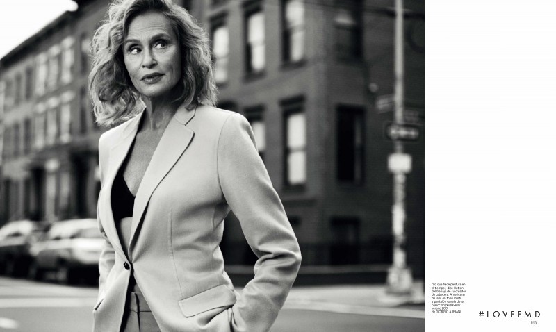 Lauren Hutton featured in El Amigo Italiano, September 2015