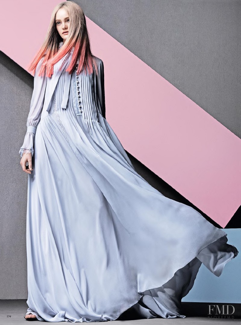Mia Gruenwald featured in Pretty In Pastell: Diese Farben Sind So Fein Wie Zucker, August 2015