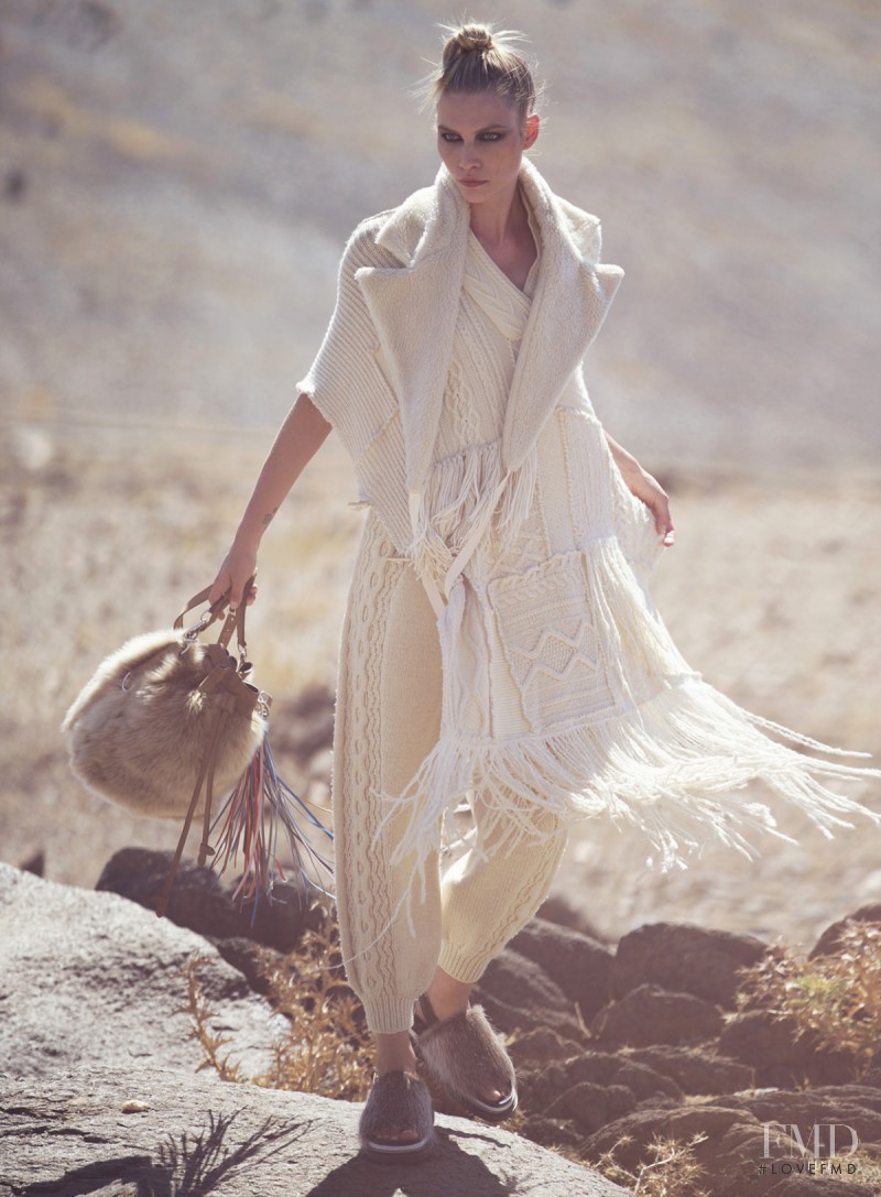 Aline Weber featured in Desert Moon, October 2015