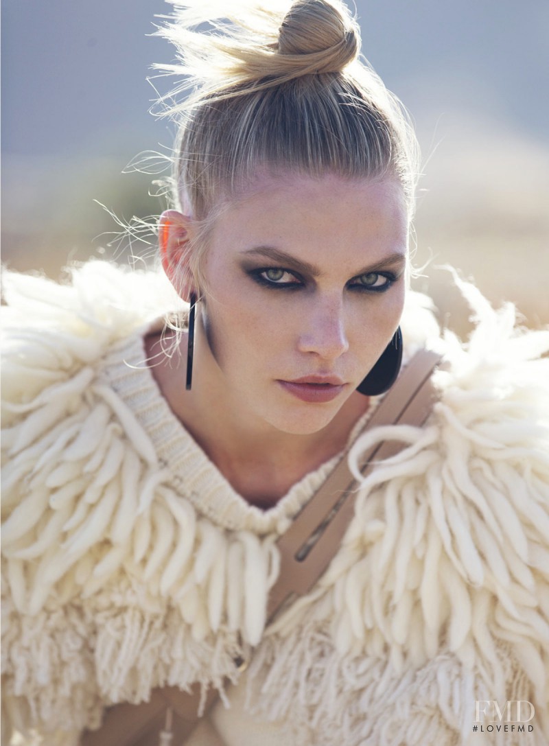 Aline Weber featured in Desert Moon, October 2015