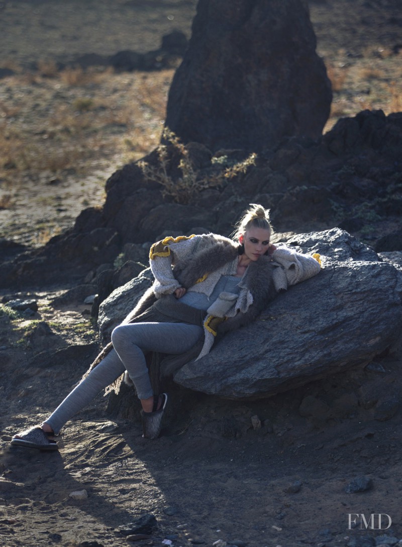 Aline Weber featured in Desert Moon, October 2015