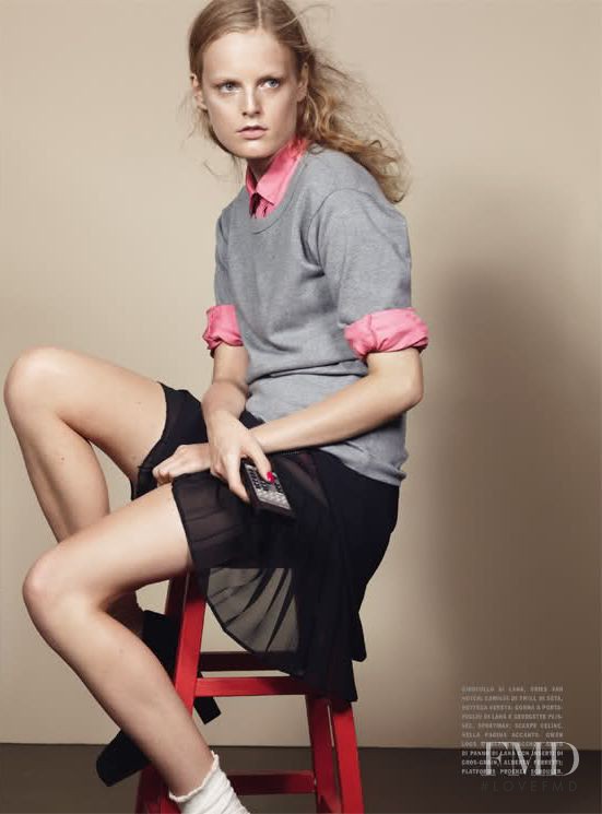 Hanne Gaby Odiele featured in Short: The New Ease, October 2010