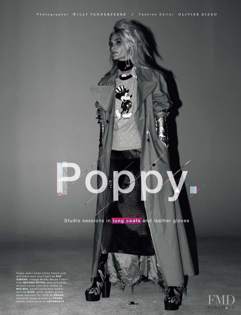 Poppy Delevingne featured in Poppy, September 2015