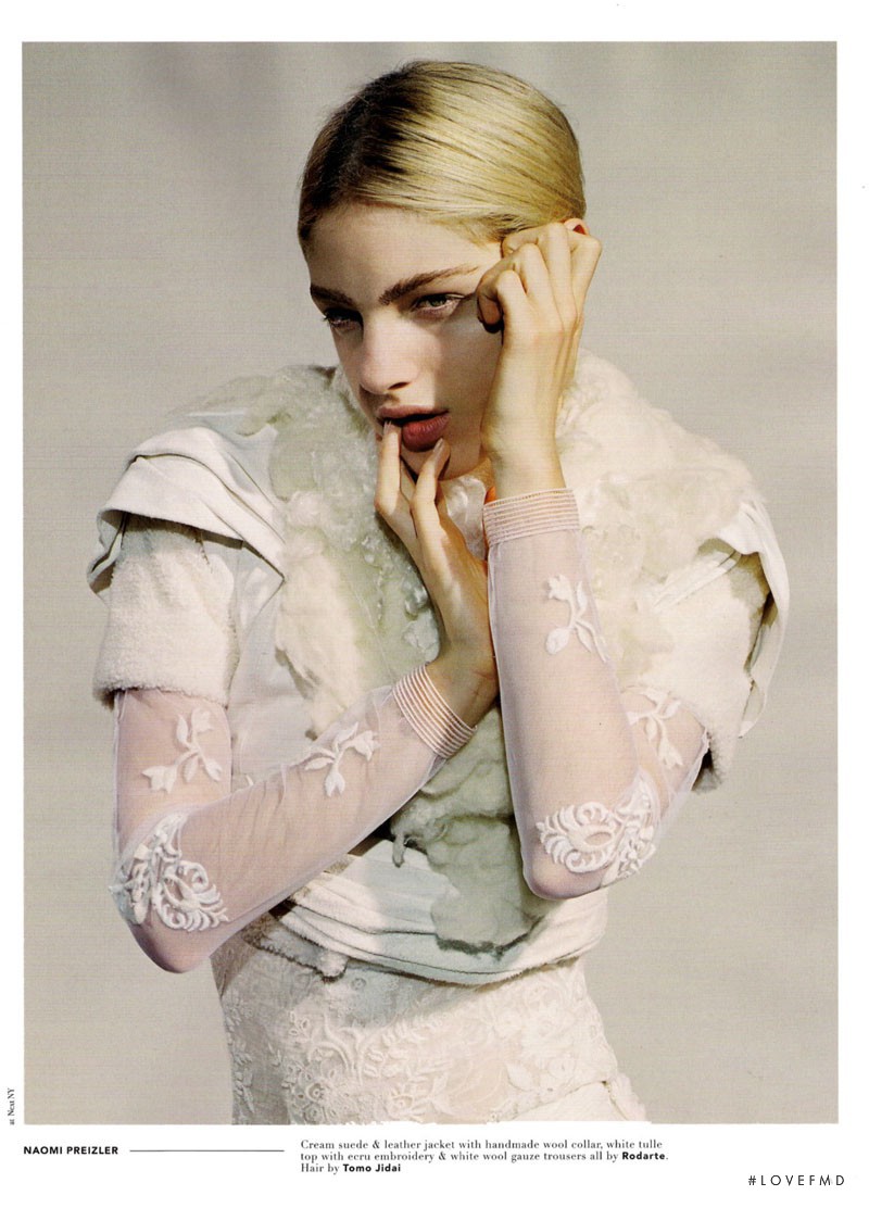 Naomi Preizler featured in Blonde Ambition, September 2010