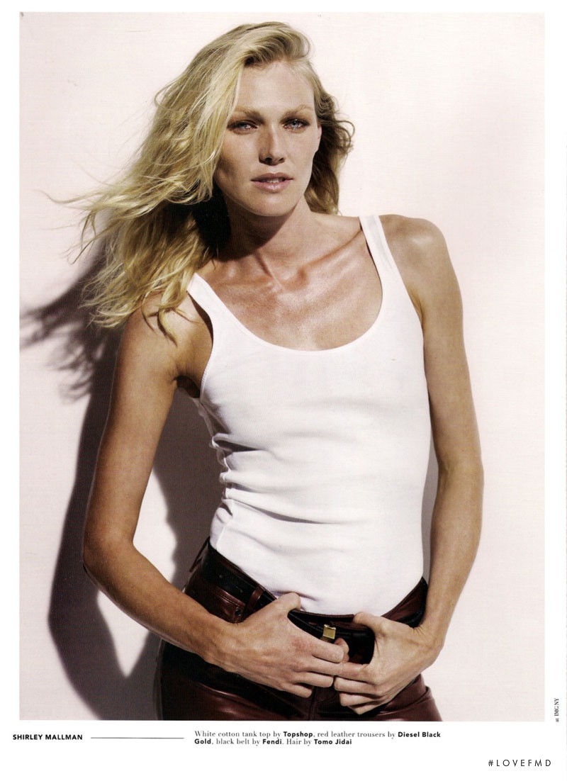 Shirley Mallmann featured in Blonde Ambition, September 2010