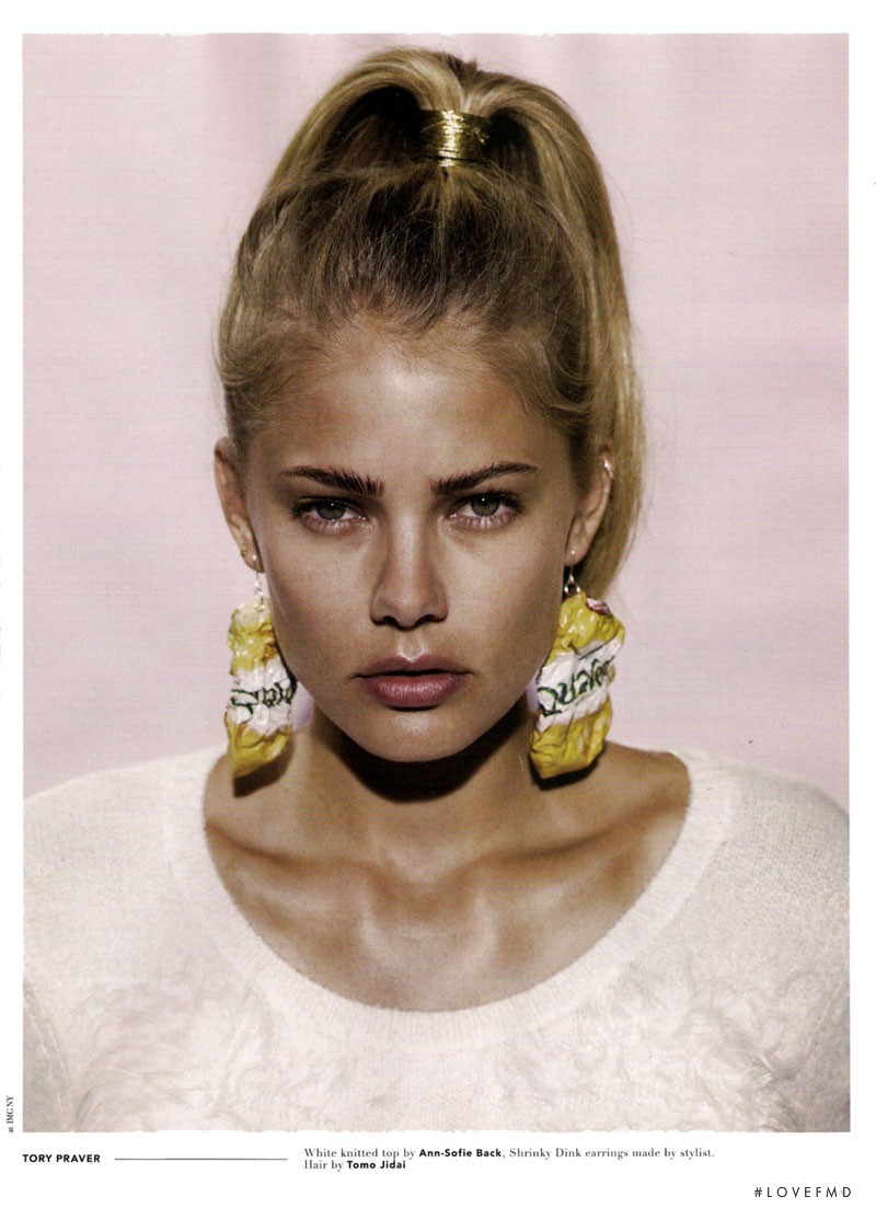 Tori Praver featured in Blonde Ambition, September 2010