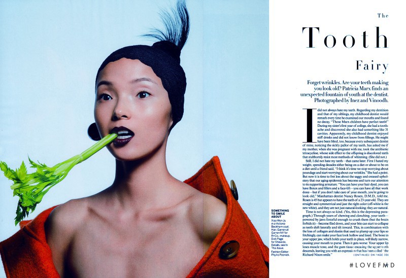 Xiao Wen Ju featured in Tooth Fairy, August 2015