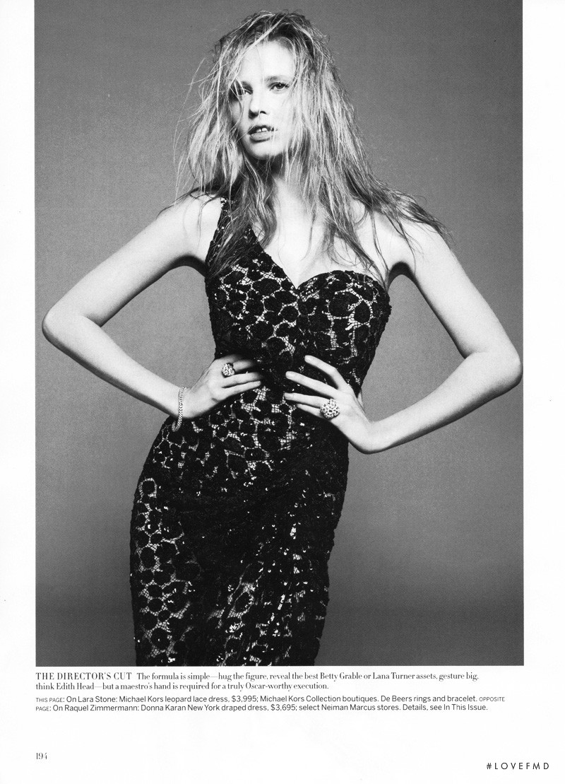 Lara Stone featured in American Experience, May 2010