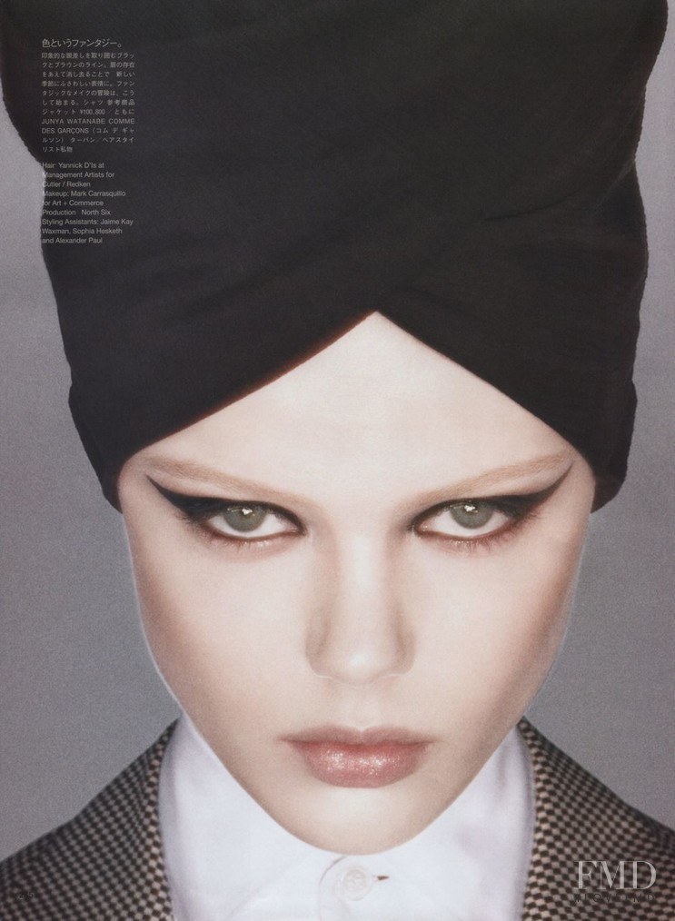 Frida Gustavsson featured in Color Code, April 2010