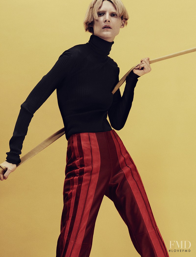 Marie Piovesan featured in Premiere Vision, September 2015