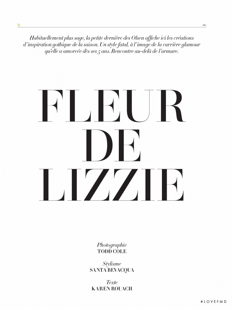 Fleur De Lizzie, September 2015