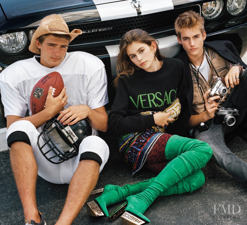 Kaia Gerber featured in Kid Royalty, September 2015
