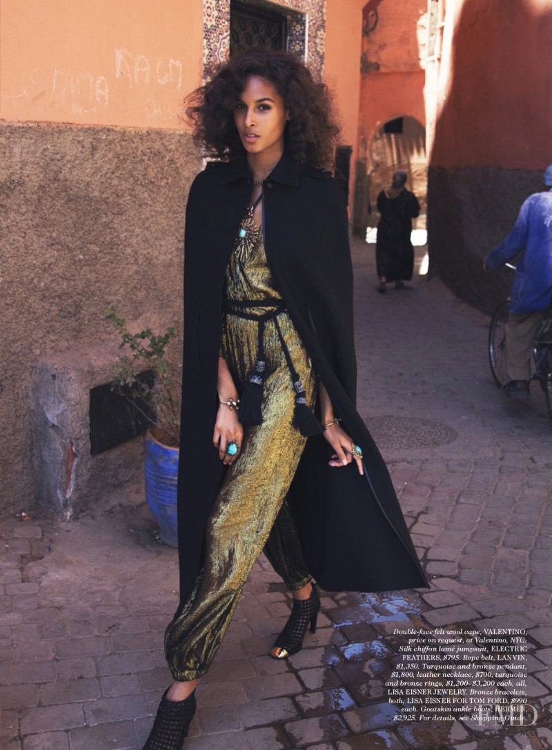 Cindy Bruna featured in Road To Marrakech, September 2015