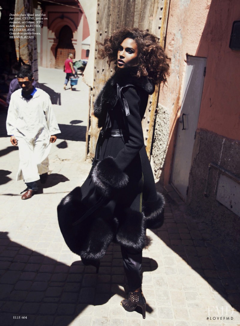 Cindy Bruna featured in Road To Marrakech, September 2015