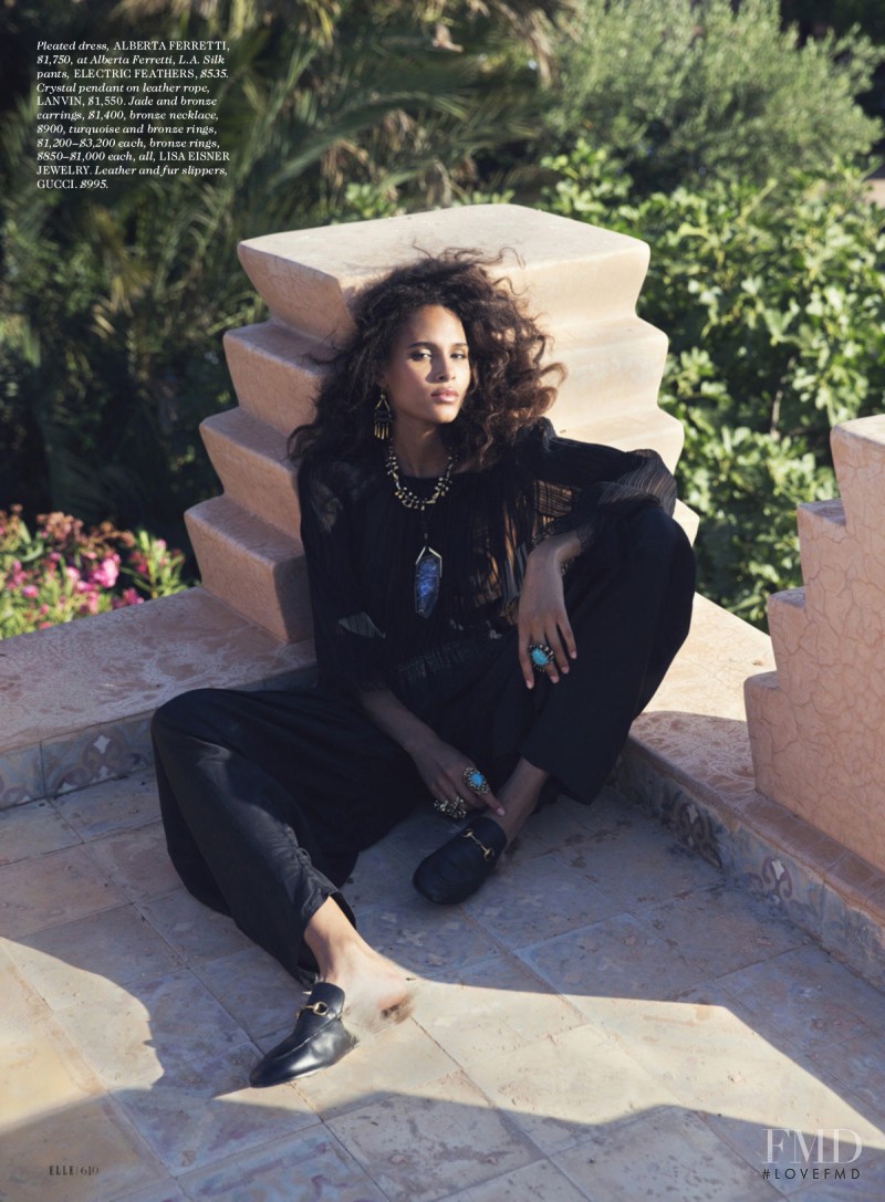 Cindy Bruna featured in Road To Marrakech, September 2015