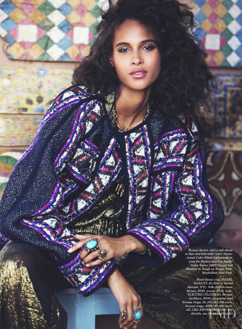 Cindy Bruna featured in Road To Marrakech, September 2015