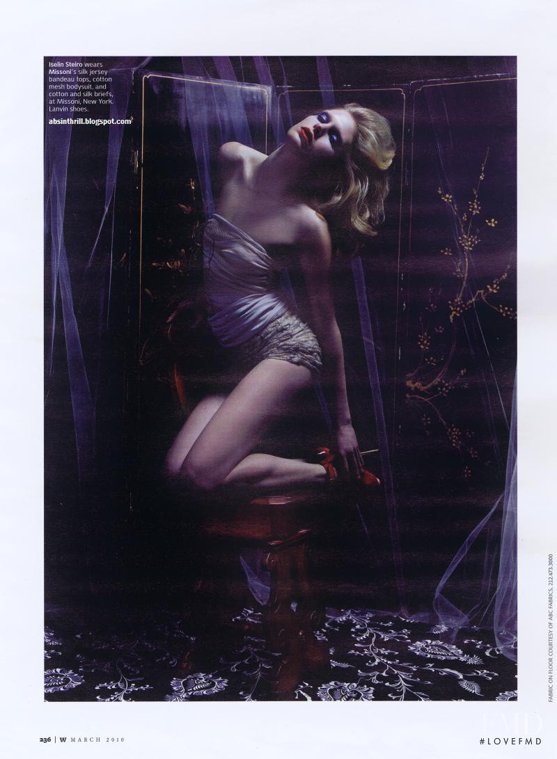 Iselin Steiro featured in Chic Mystique, March 2010