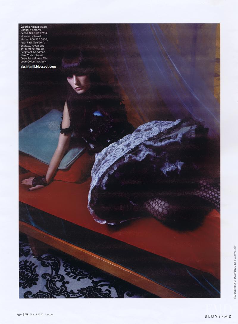 Valerija Kelava featured in Chic Mystique, March 2010