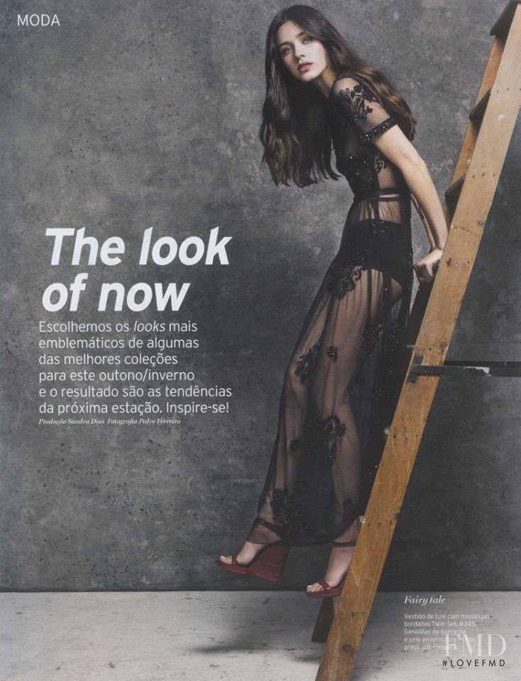 Catarina Santos featured in The Look of Now, July 2014