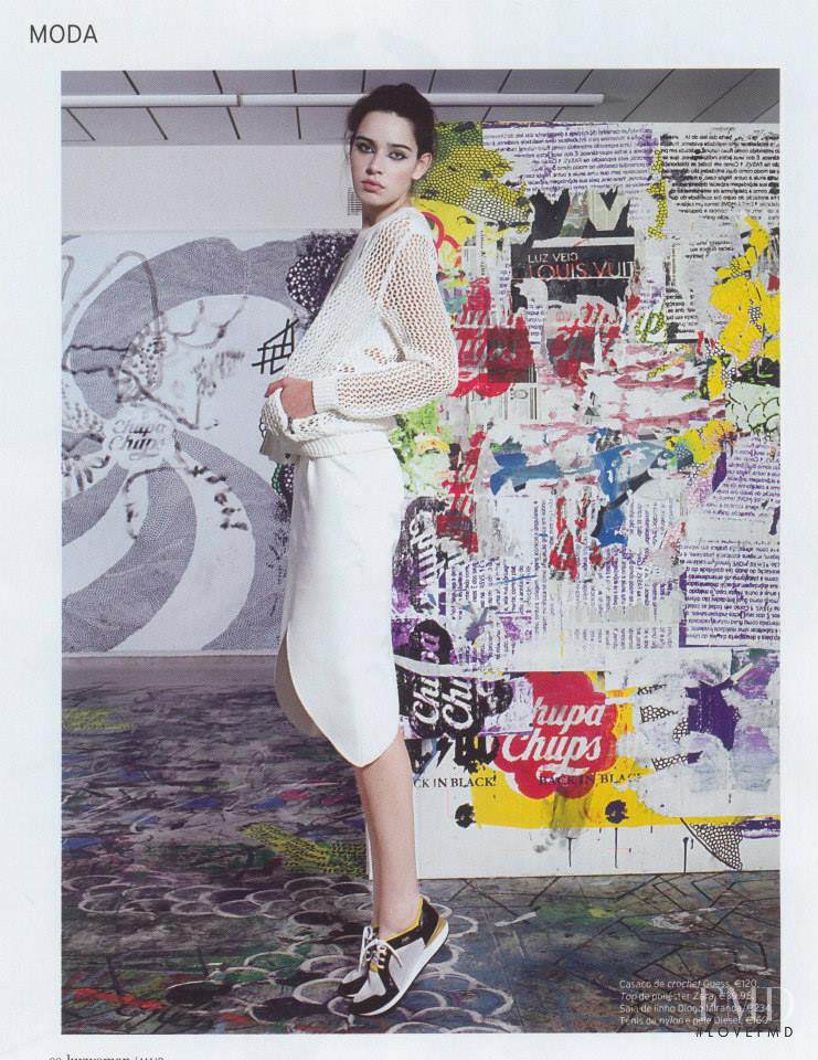 Catarina Santos featured in Sporty, May 2014