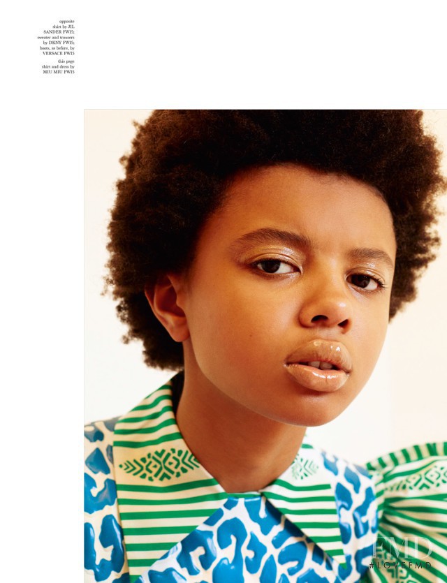 Poppy Okotcha featured in The Right Kind of Wrong, September 2015