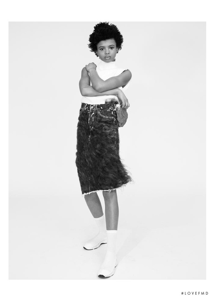 Poppy Okotcha featured in Faustine Steinmetz, June 2015