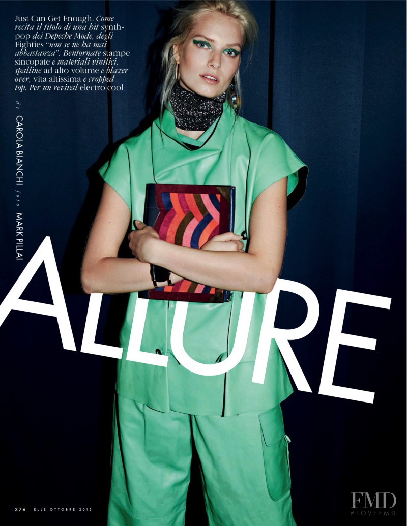 Bree  Smith featured in Allure \'80, October 2015
