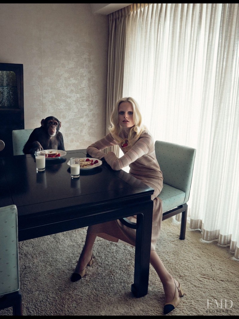 Hanne Gaby Odiele featured in My Best Friend, August 2015