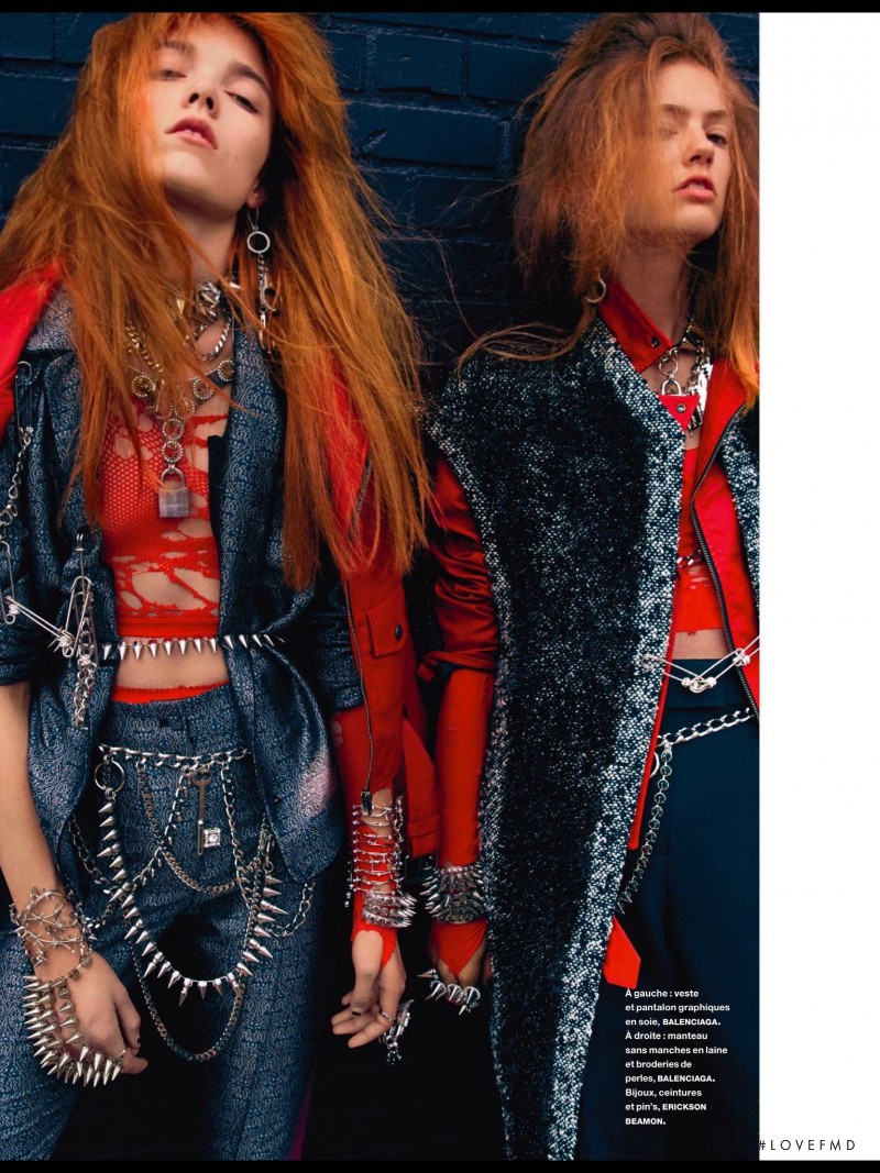 Emmy Rappe featured in The dark side, September 2015