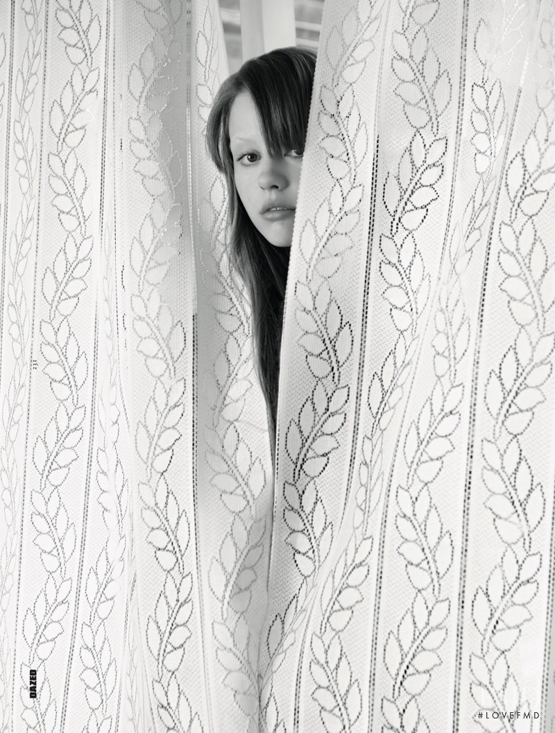 Mia Goth, October 2015