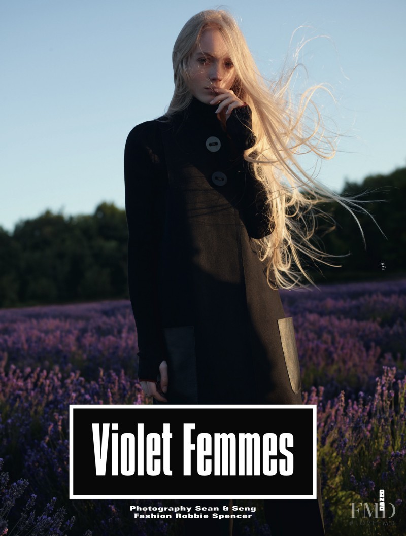 Lucan Gillespie featured in Violet Femmes, October 2015