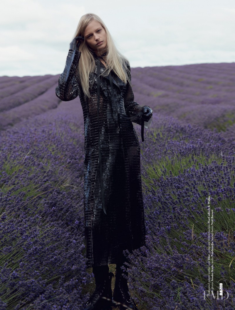 Frederikke Sofie Falbe-Hansen featured in Violet Femmes, October 2015