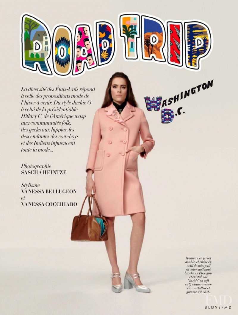 Charlotte Coquelin featured in Road Trip, August 2015