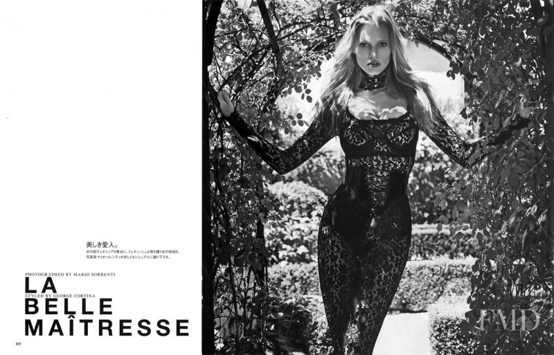 Lara Stone featured in La Belle Maîtresse, November 2011