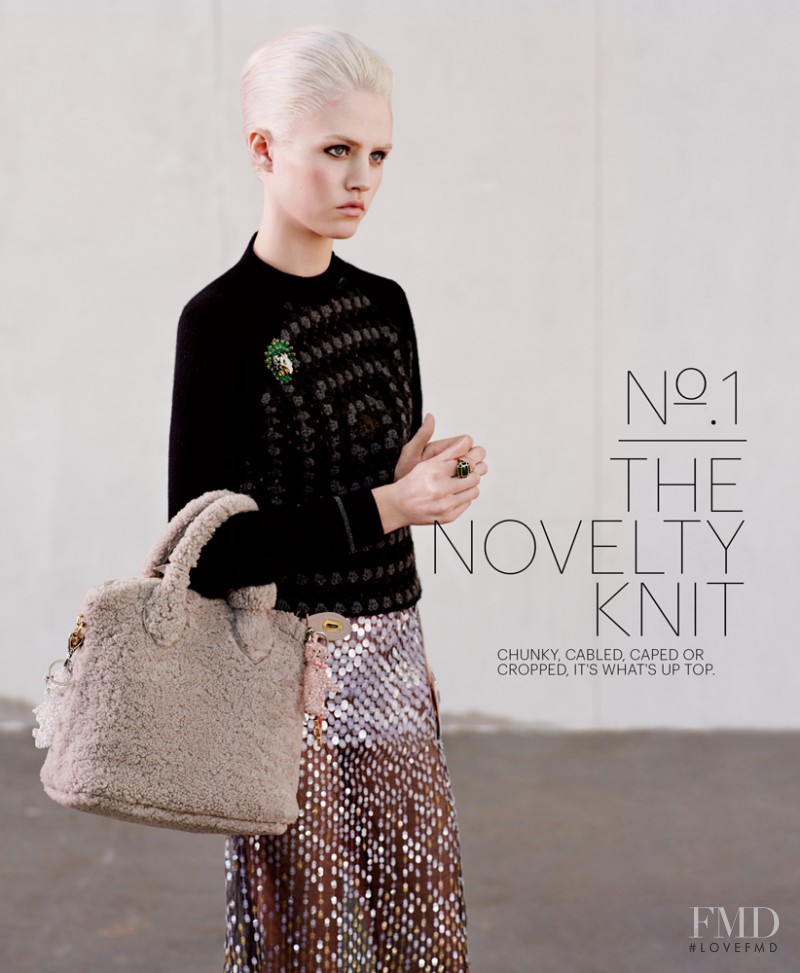 Charlotte Free featured in The Novelty Knit, September 2011