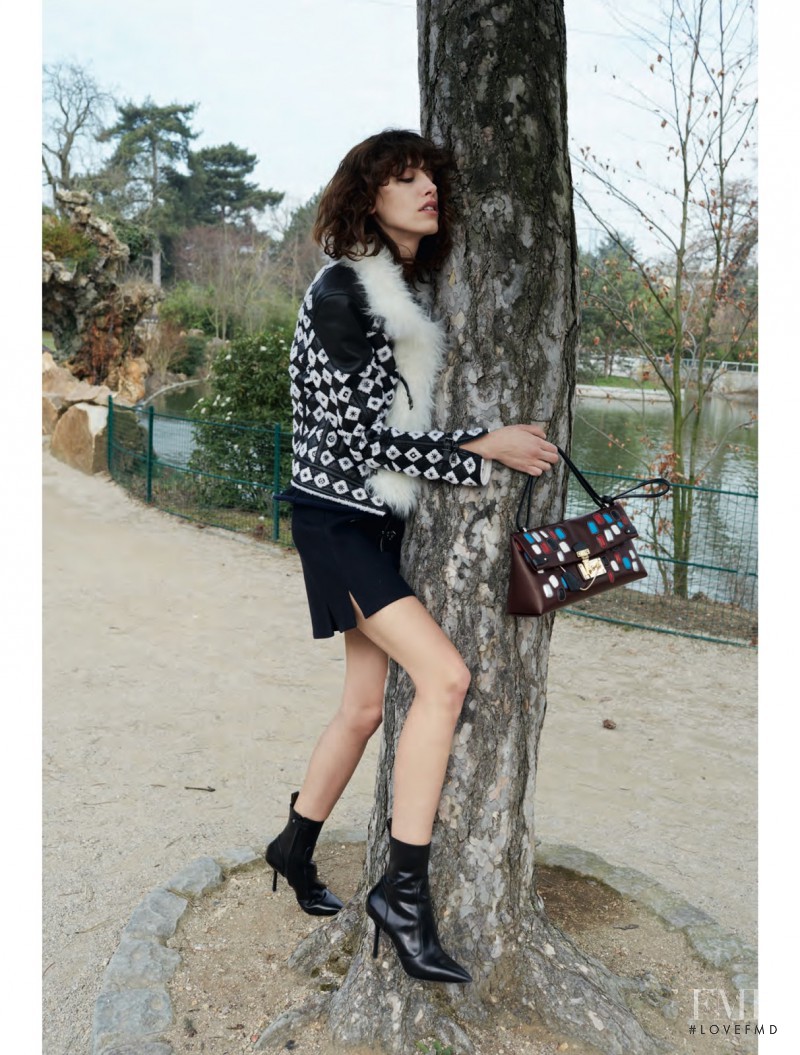 Lorelle Rayner featured in Louis Vuitton, September 2015